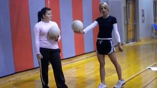 Teaching Physical Education  UL, Lafayette   KNES 350    Volleyball Serves video.wmv