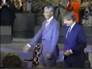 Nelson Mandela destroys Ted Koppel   Part 1