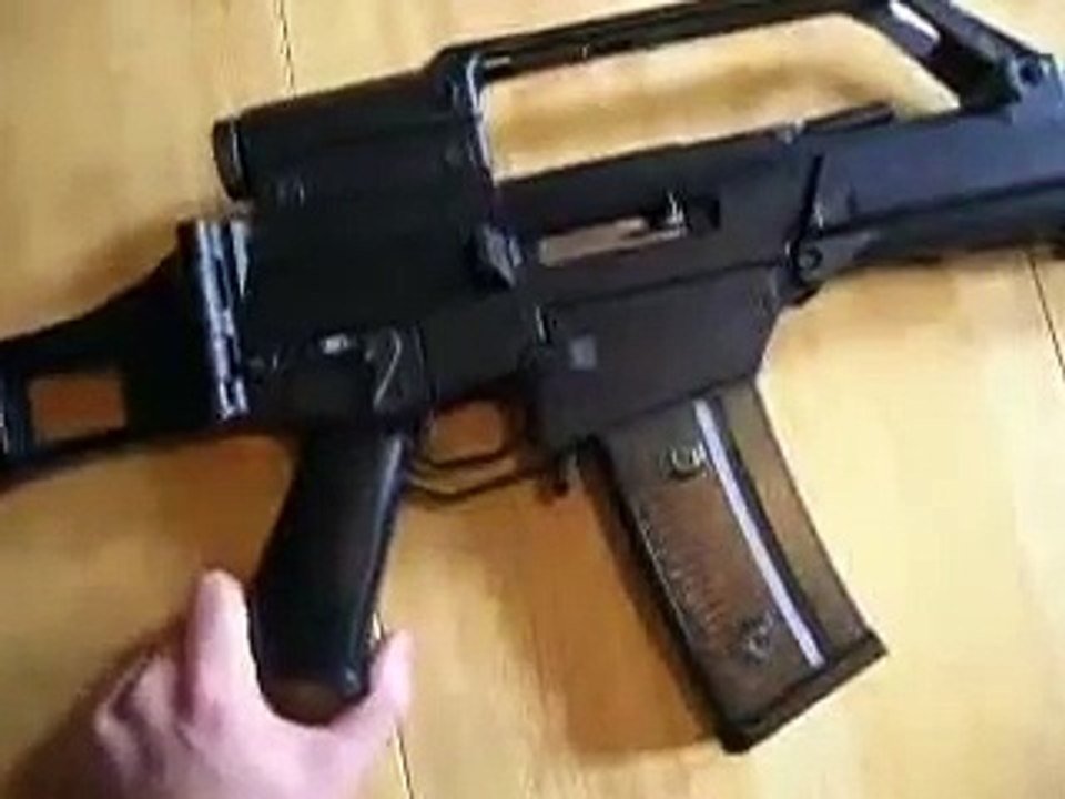 Airsoft G36k to .22LR conversion