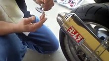 How to remove silencer from Yoshimura exhaust