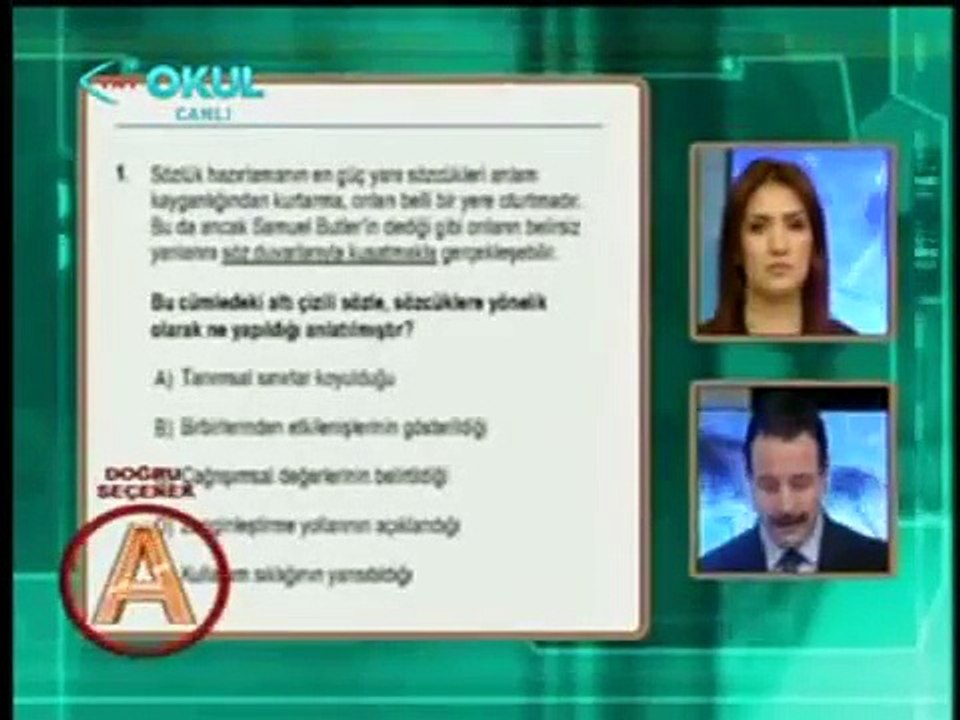 2013 YGS - Türkçe