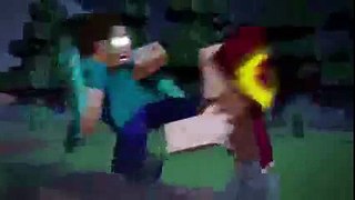 Notch vs Herobrine   Minecraft Fight Animation The Angels Among Demons   Minecraft Animation   10You