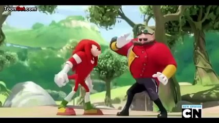 Powered up Knuckles! - Sonic boom [TV] clip!