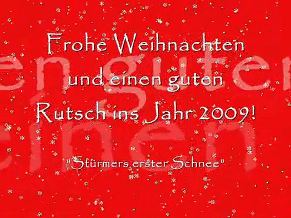 Stürmer erster Schnee