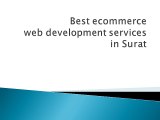 Best ecommerce web development services in Surat