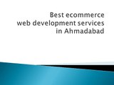 Best ecommerce web development services in Ahmadabad