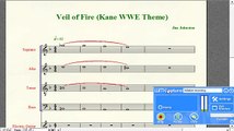 Wrestling Piano Theme Sheet Music - 