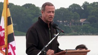 Governor O'Malley speaks at Chester River Watershed Observatory Dedication