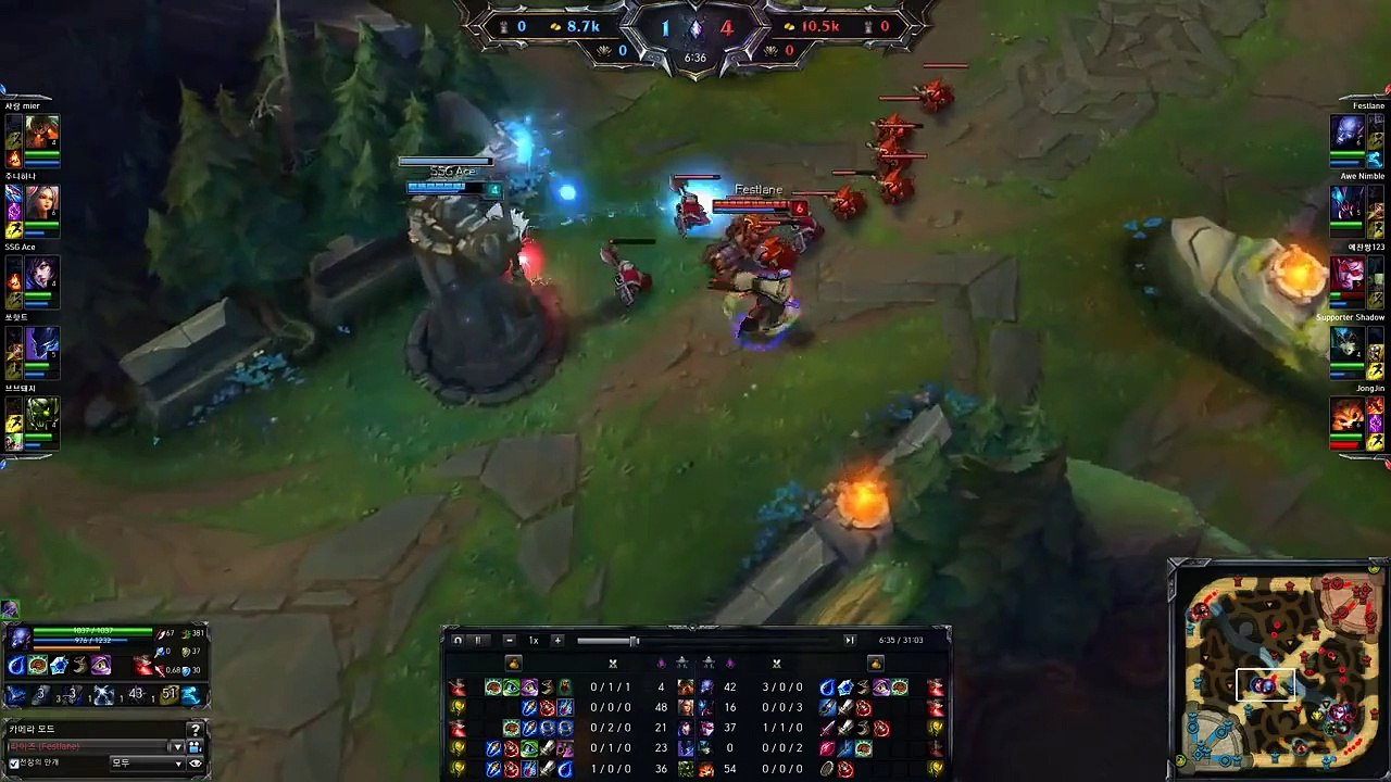 SKT T1 Eazyhoon   Ryze vs Ahri   Mid   Highlights Apr 01, 2015