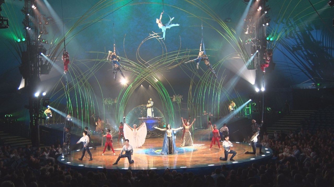 Première représentation d'Amaluna, le spectacle du Cirque du Soleil, ce jeudi soir à Bruxelles