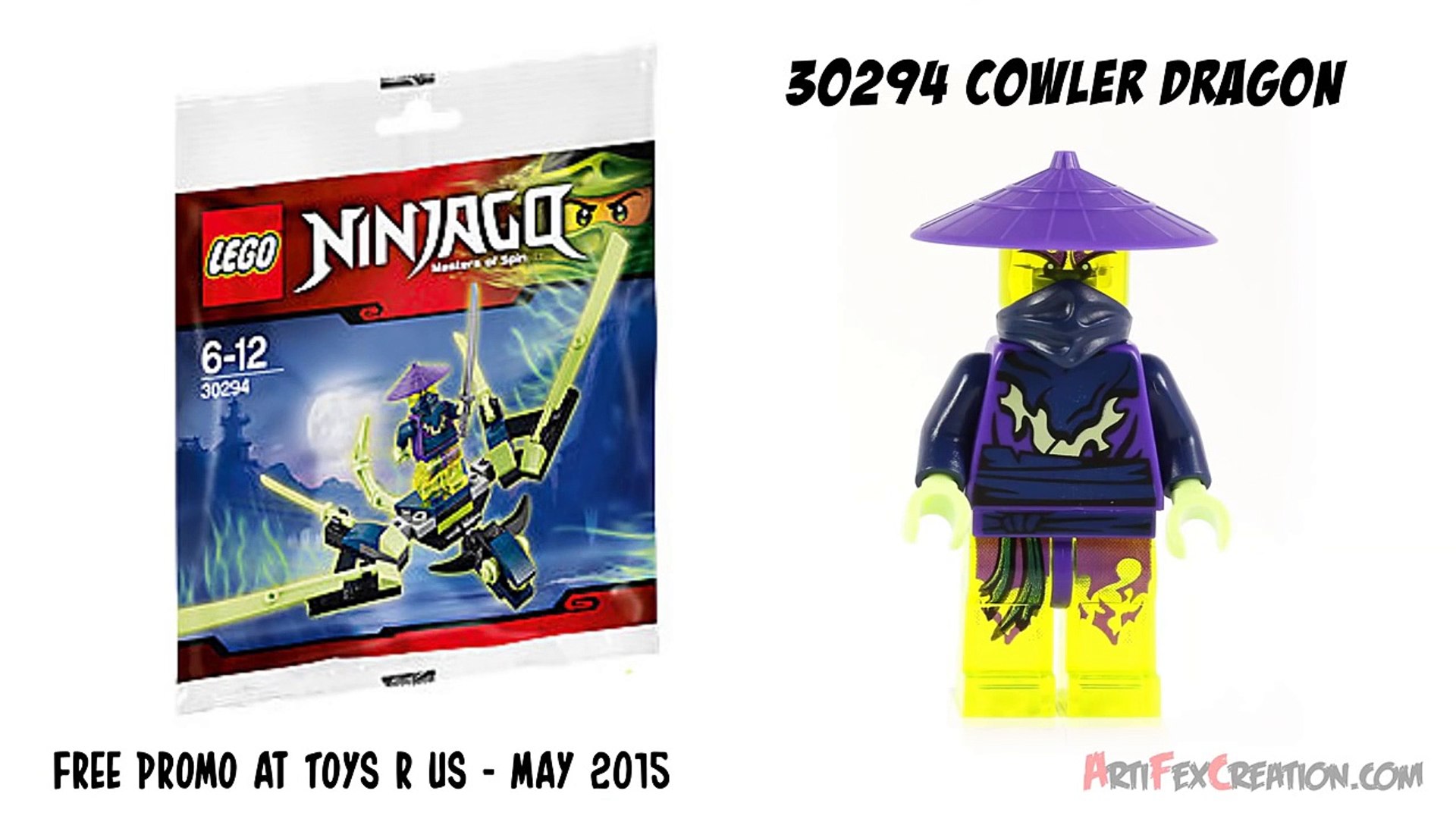 Lego Ninjago Cowlers dragon 30294 Stop Motion Build Review - Dailymotion  Video
