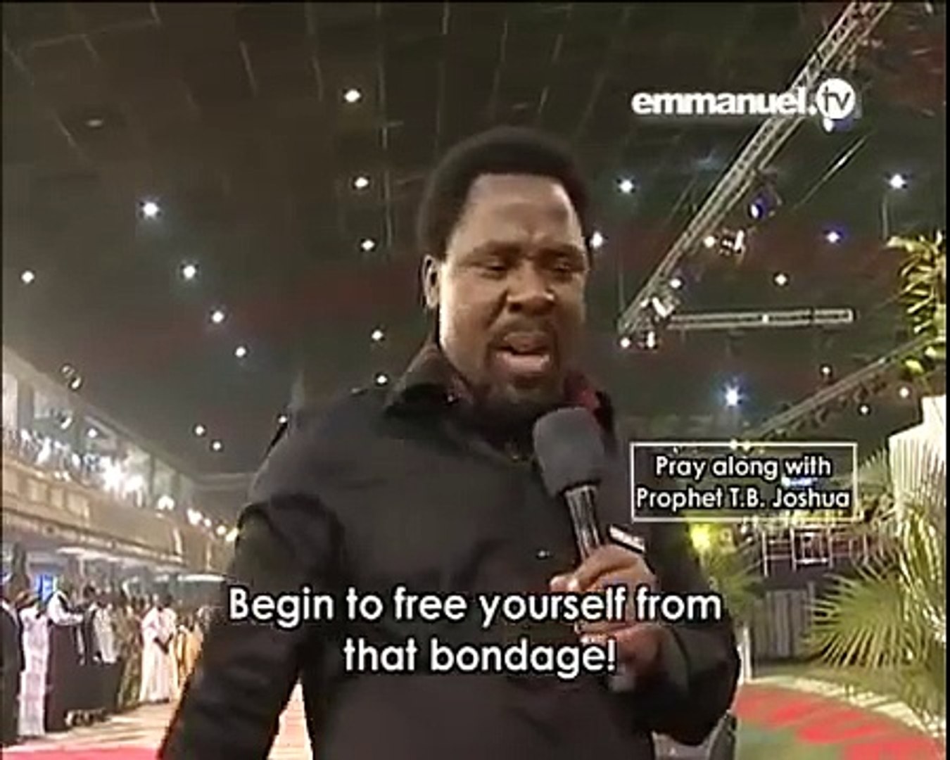 Prayer For Viewers With T B Joshua Emmanuel Tv Mp4 Video Dailymotion