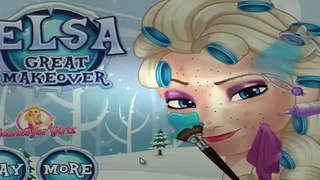 Disney Elsa Forzen Games - Elsa Great Makeover - Princess Games 2014