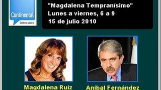 Desopilante cruce entre Aníbal Fernández y Magdalena - Parte 3 de 3