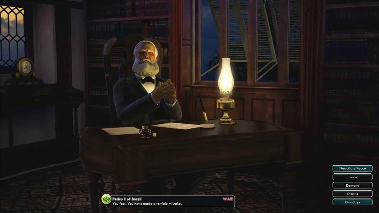 Civilization V OST | Pedro II War Theme | Chega de Saudade