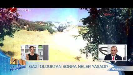 Kahraman gazilerimiz "Aslı Hünel İle Rengarenk" programına konuk oldu!