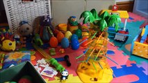 Jeux enfants toys octonauts surprise eggs singes monkeys