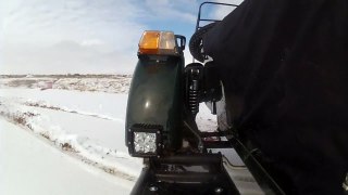 Ural in the Snow, 2 different fender angles