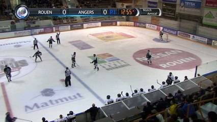 Match : Rouen vs Angers : 05/09/2015 : Période 1/3