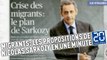 Migrants: Les propositions de Nicolas Sarkozy en une minute