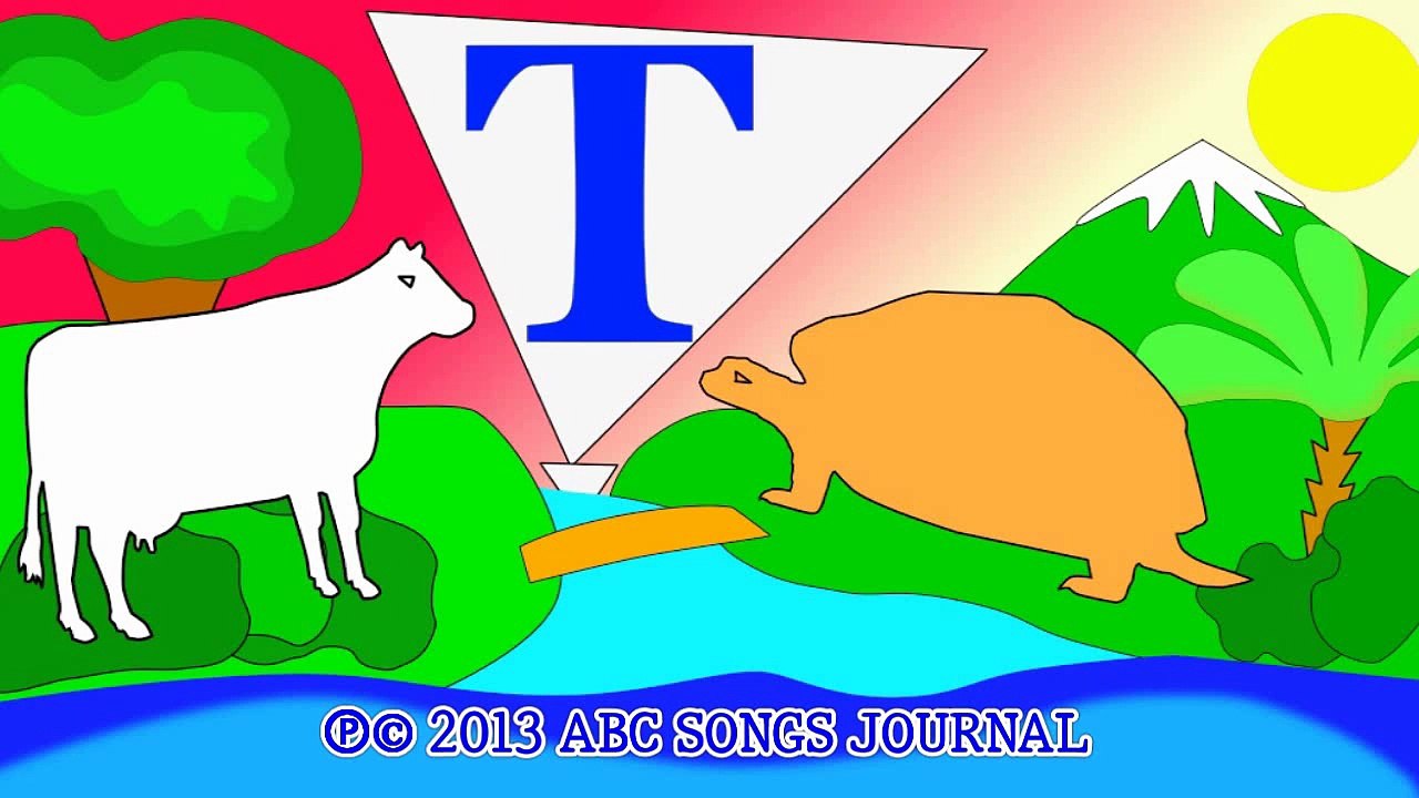 Alphabet song Nursery Rhymes Kids Cartoon 20 of ABC Songs for Children Collection 3, Letter T
