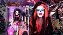 Skelita Calaveras Monster High Doll Costume Makeup Tutorial for Cosplay or Halloween Sugar