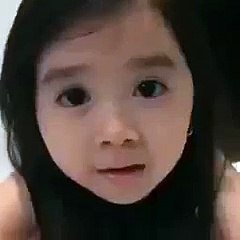 Cute Little Girl Saying I Love You !