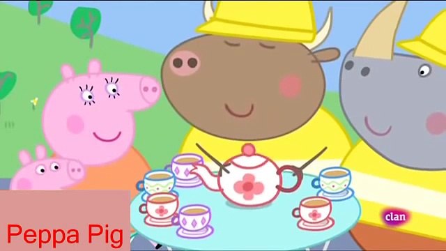 Peppa Pig en Español episodio 4x44 El Sr Bull en una tienda de porcelanas