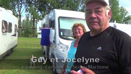 Guy et Jocelyne, camping-caristes : “Nous sommes les parrains d'une vache”