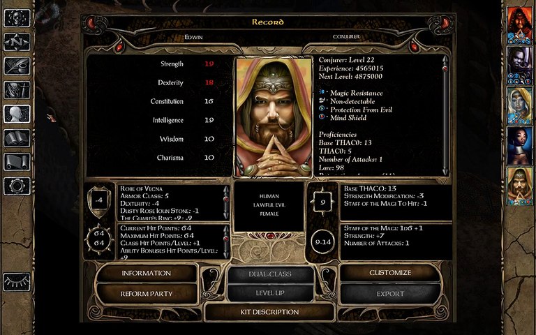 Baldur S Gate 2 Edwin Vs Adalon Duel Video Dailymotion
