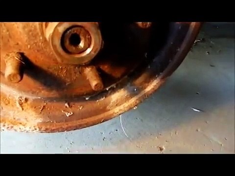 1964 Chrysler rear brake drum removal