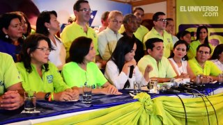 Viviana Bonilla reconoce derrota en Guayaquil ante Jaime Nebot