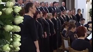 Cumhurbaşkanlığı Klasik Türk Müziği Korosu İlk Konserini Çankaya Köşkü'nde Verdi