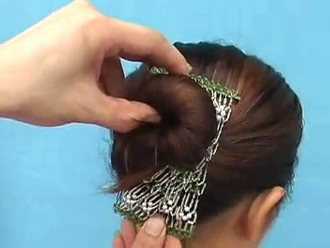 korean elastic hair comb