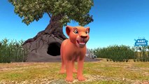 Lion King Cartoon Finger Family Nursery Rhymes |Lion king Finger Family Rhymes For Children