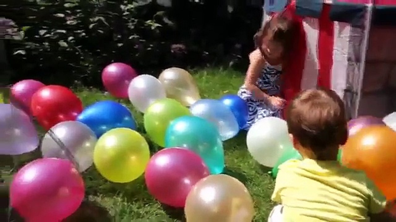 eggs surprises in the castle with balloons - egg surprise - Spiderman Egg Angry Birds Surprise