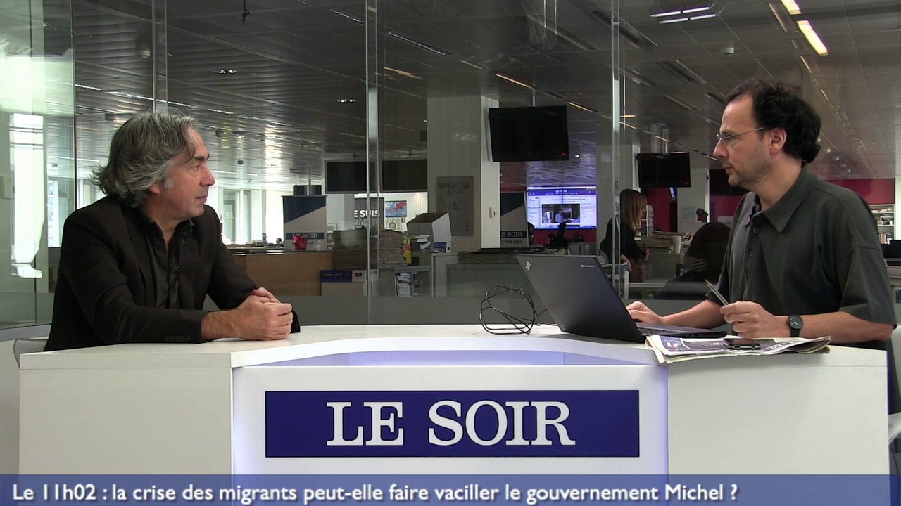 Le 11h02 : «La crise des migrants montre que le gouvernement Michel demeure à la merci de la N-VA»
