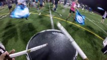 Valencia High School marching band 2015 snare cam (Donovan)