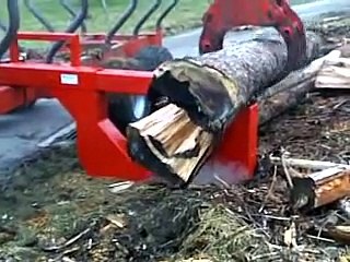 Langholzspalter, Holzspalter