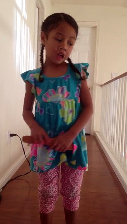 5 year old Jayda covering "just give me a reason" by PINK