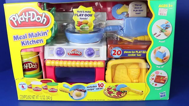 Play Doh Meal Makin Kitchen Play Dough Food, Oven, Play Doh McDonalds Fries DisneyCarToys