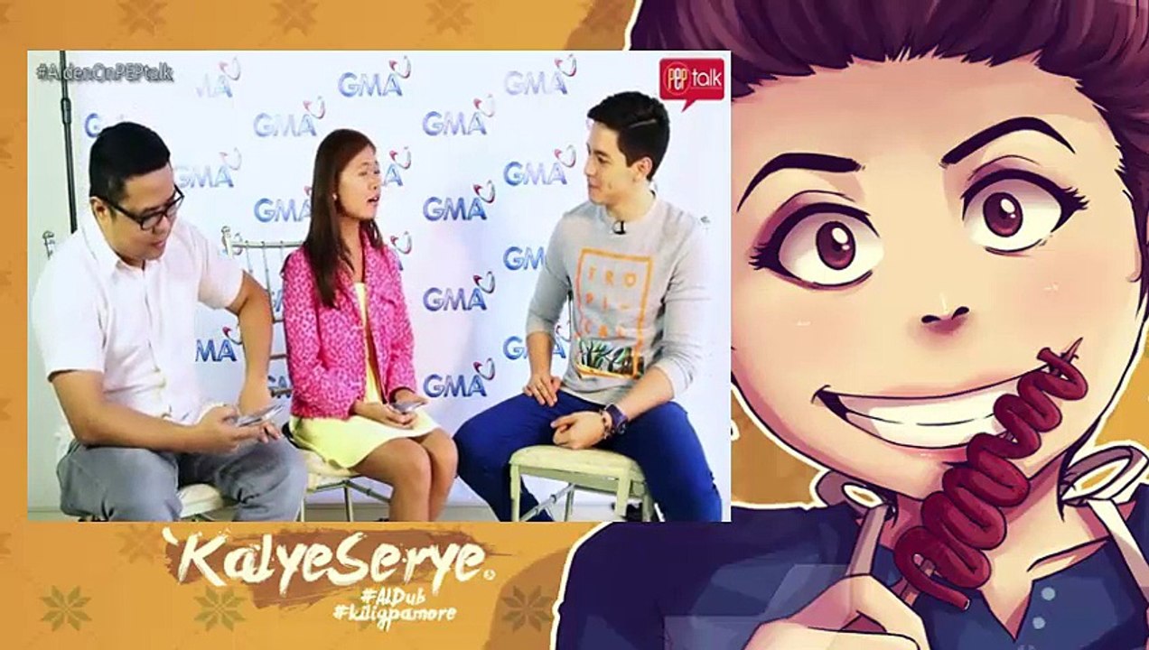 Alden Richards talk about Maine Mendoza