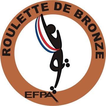 ARTISTIQUE -  EFPA - ROULETTE DE BRONZE - EN PATINS - CHOREGRAPHIE