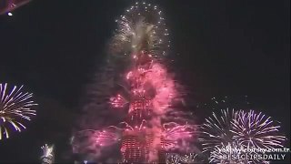 Silvester 2014 Dubai / Feuerwerksshow WAHNSINN!!!!!!!!!!!!!!!