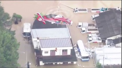 Japonya’yı tayfun vurdu: 1 kayıp, 15 yaralı