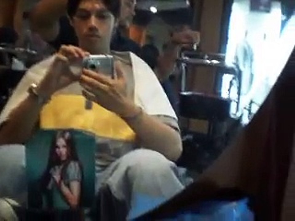 Hair Rebond in David's Salon Part 1/11