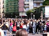 Flash Mob Nazionale Michael Jackson - Napoli 4 ottobre 2009 - IV tappa - Piazza dei Martiri
