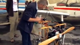 Model sized 1909 Bleriot XI Channel Crossing 2