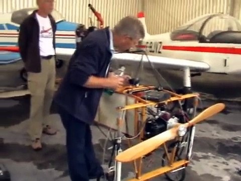 Model sized 1909 Bleriot XI Channel Crossing 2