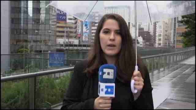 Informe a cámara: El tifón Etau deja lluvias récord y graves inundaciones en Japón